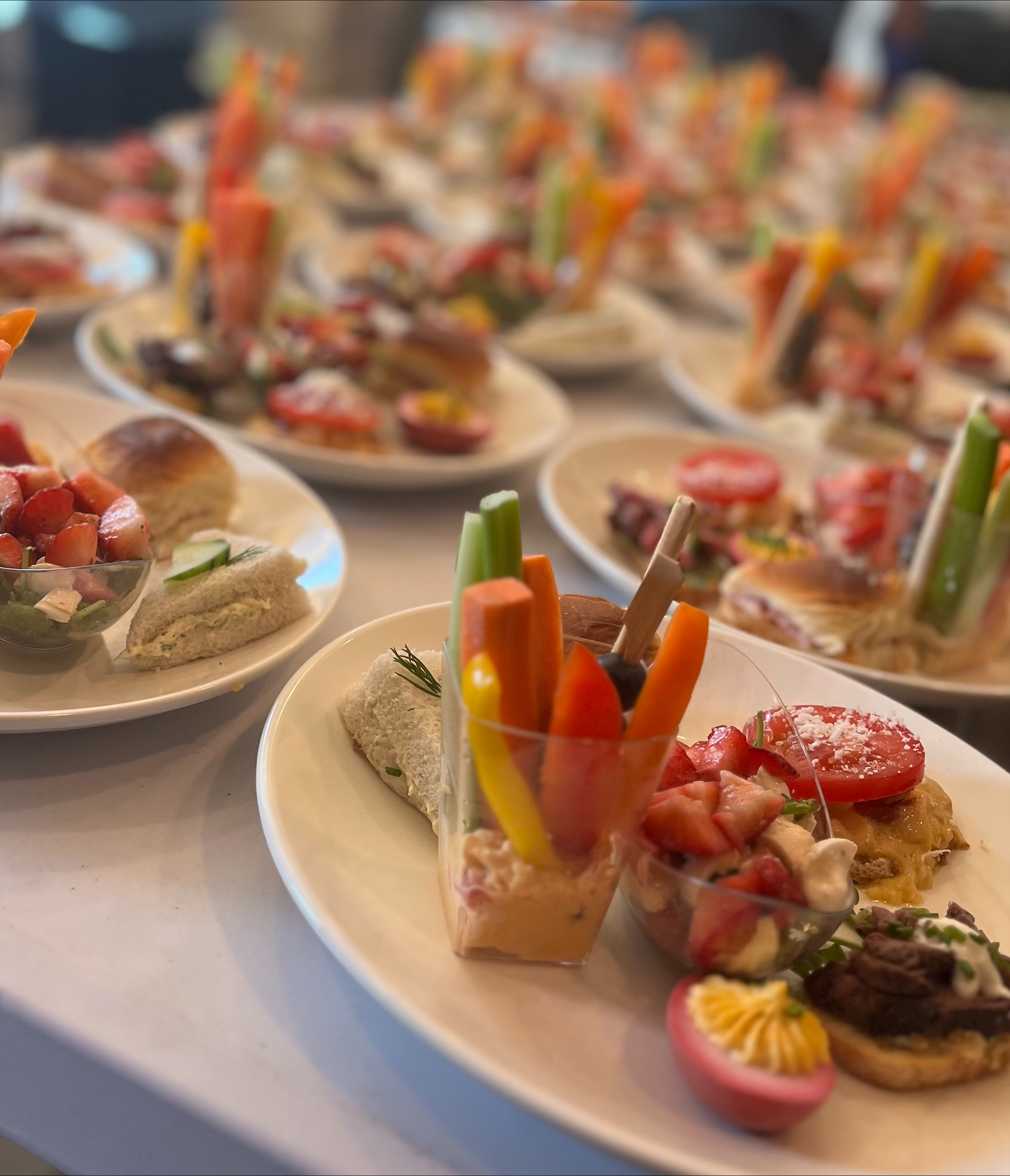 Catering spread